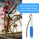 TOOPRE Bike Freewheel Wrench with Chain Whip Cassette Sprocket Spanner Newly