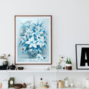Agapanthus 5D DIY Diamond Painting Kits Full Round Drill Wall Decor Art Crafts