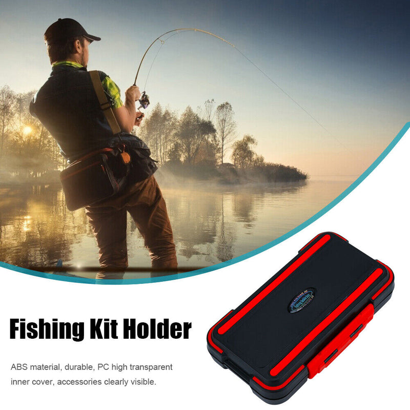 Fishing Tackle Box Fish Bait Lure Hook Holder Waterproof Storage Case Organizer