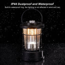 Retro Iron Lantern 4000mAh 3 Modes Portable Outdoor Hiking Camping Lamps