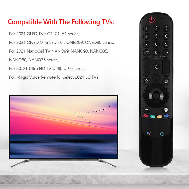 2021 Replacement Infrared Remote Control for LG AN-MR21GC AN-MR21GA QNED/OLED TV