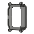 Soft TPU Protective Case Cover Shell for Amazfit Bip S Smartwatch (Black) Newly