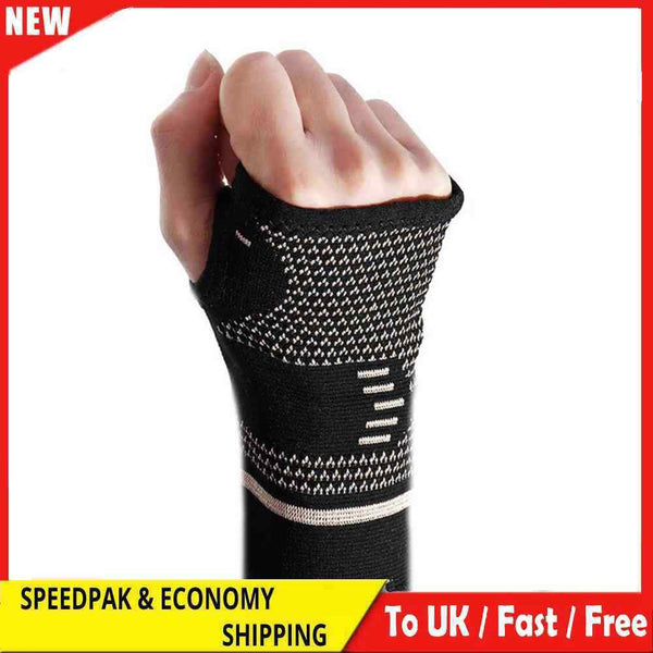 Women Men Sports Wristbands Joint Pain Relief Hand Wrist Fitness Support Brace