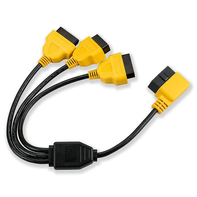 AUTOOL OBD2 Y Splitter Cable 50cm 1 to 3 Converter Adapter Extension Cord
