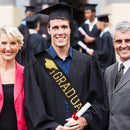 Decor Celebration Graduate Gift Shoulder Strap Congratulation Graduated Satin