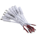 10pcs 5.5x2.1 DC Male/Female Plug Cable Connector for LED Strip Light (C) Newly