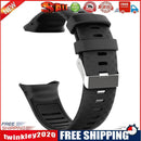 Silicone Watch Strap Wristband Bracelet Band for Polar Vantage V (Black)