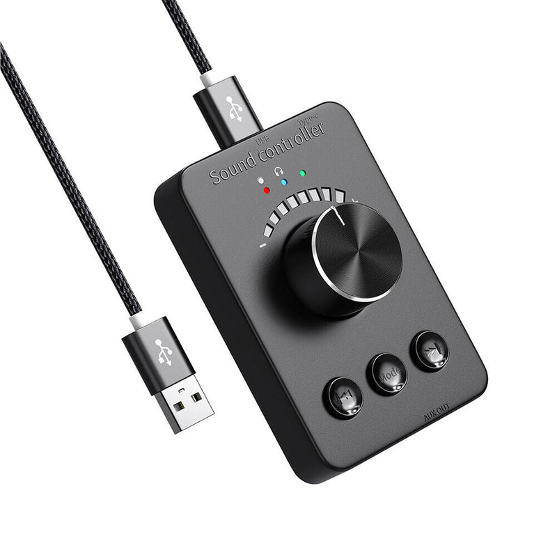3 Modes Bluetooth-compatible 5.1 External Multimedia Computer Volume Controller