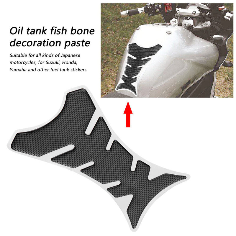 Motorcycle Gas Fuel Tank Pad Protector Stickers Universal Motorbike Accesso