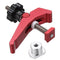 Woodworking Aluminum Alloy Quick Acting Hold Down T-slot T-track Clamp Set