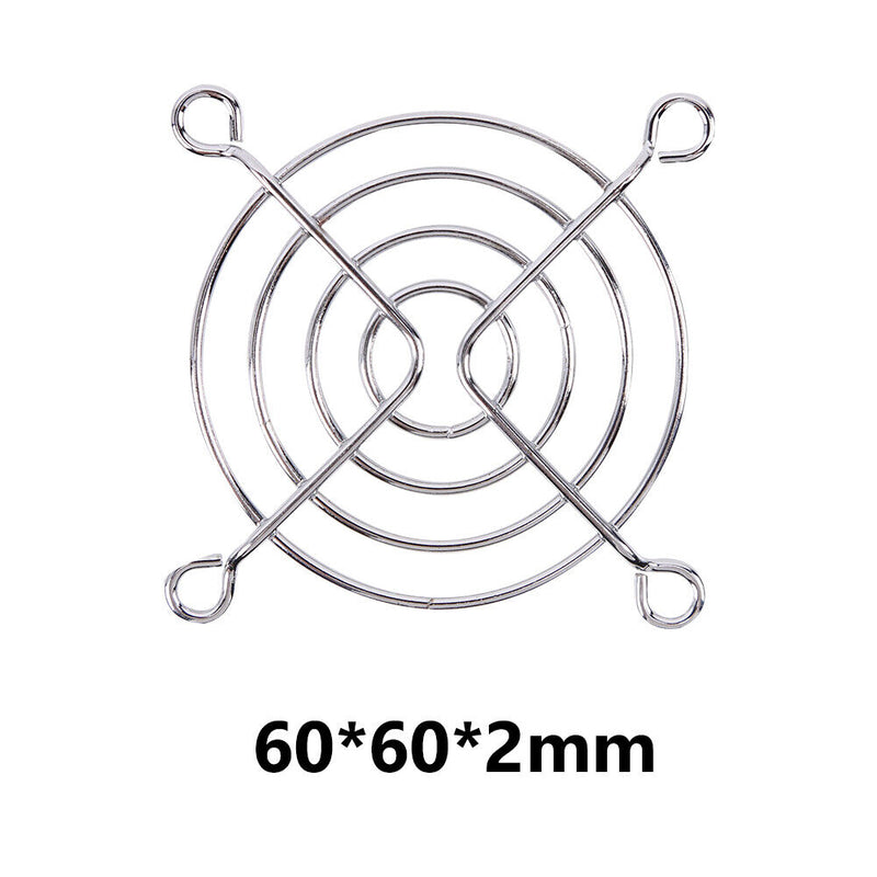 5pcs PC Case Fan Grills Computer Cooling Fan Finger Guard Protector (60mm) Newly