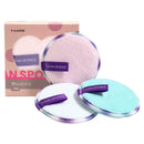 3Pcs Makeup Remover Pads Microfiber Reusable Face Towels Cotton Cloth Wipes S2D3