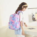 #A 3pcs/set Backpack 3 in 1 Fashion Kids Bookbag Zipper Pocket Lunch Bag for S