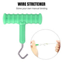 3pcs Fishing Knot Puller Hook Carp Rig Making Tool Fishing Tackle (Green) Newly