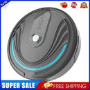 5pcs Smart Floor Sweeping Robot Auto Vacuum Cleaner (Black Gray)