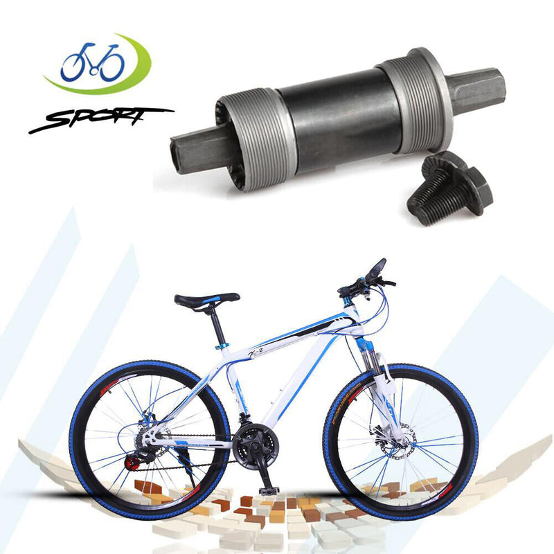 MTB Bike Axis BB Bottom Bracket Square Tapered Spindle Axis Parts (122.5mm)