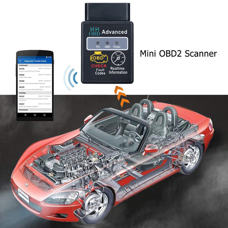 HH OBD ELM327 V2.1 Wireless OBD2 OBDII Car Scanner