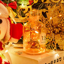 LED Garland Flower String Fairy Light for Valentine Wedding Decor (Warm)