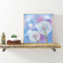 5D DIY Art Dandelion Part Special Shaped Drill Diamond Painting Kit (YX043)