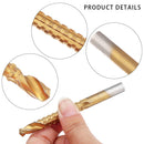 Coated Carbide Power Tools Milling Cutter Edge Cutter Drill Bit Metal Drilling