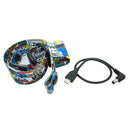 For DJI FPV flight video glasses V2 graffiti headband fixed strap adjustable