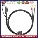 18AWG SAE 2 Pin Quick Disconnect To O Ring Terminal Harness Connecter Cord Cable