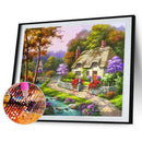 5D Diamond Painting DIY running water Full Round Drill Mosaic Picture