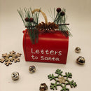 Ornaments Merry Christmas Christmas Pendants Metal Crafts Mailbox Tree Decor