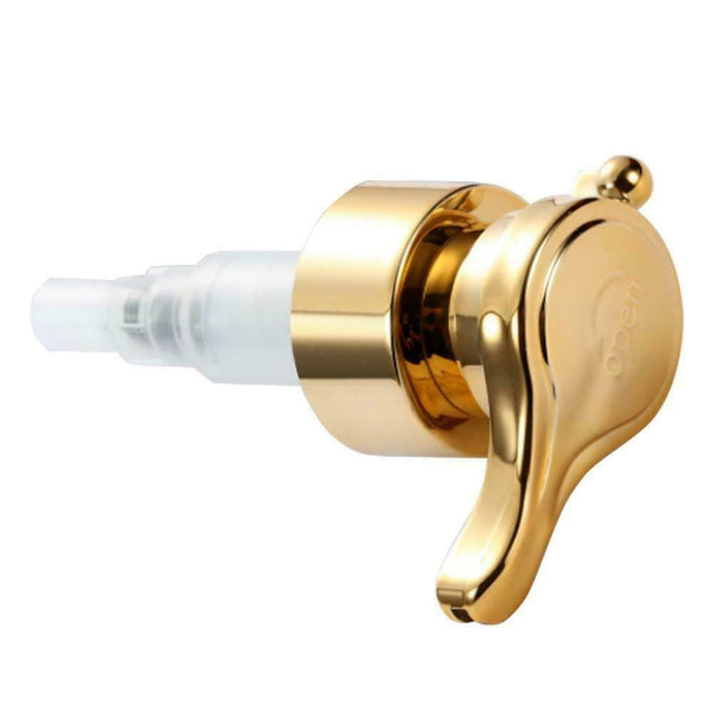 Clear Shampoo Bottle Bathroom Shower Gel Refillable Pet Pressing Bottles U7B6