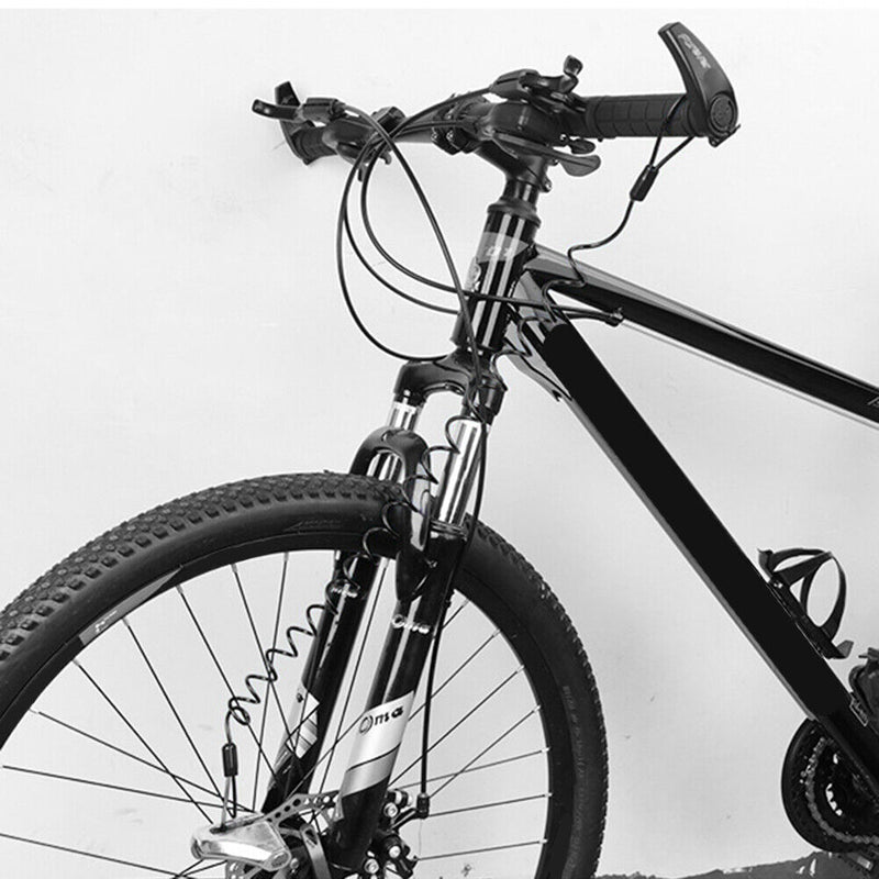 4 Feet Dual Loop Bicycle Motorcycle Disc Lock Reminder Cable Bike Accessorie