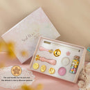 #A Wax Seal Kit DIY Sakura Stamp Set Envelope Invitation Decorative Packaging Cr