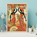 5D DIY Diamond Painting Kits Full Round Drill African National Art Mosaic Crafts