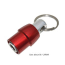 1/4 inch Hex Shank Screw Drill Extension Screwdriver Bits Holder (Red) Newly