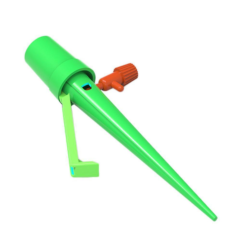 Auto Drip Irrigation Watering System Spike for Plants (Green + Orange)
