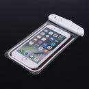 Universal Waterproof Cell Phone Bags Underwater Glowing Phone Fall Bags
