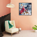 5D Diamond Painting Kit Santa and Animals Full Round Drill Rhinestone DIY W
