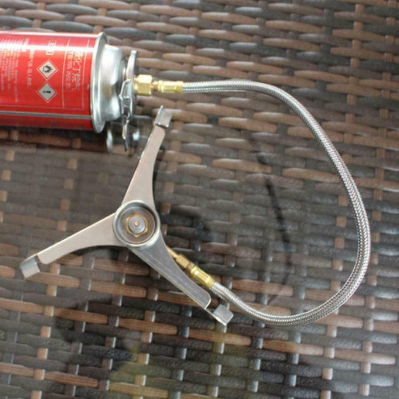 Outdoor stove head gas tank connection tool Triangle conversion universal T1D0