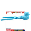 Snowball Maker Tool Duck Shape Snow Ball Tongs Clip with Handle (Blue) Newly