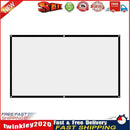 16:9 Simple Projector Curtain 72 inch HD Display Screen for Home Office Newly