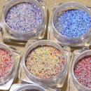 Art Decoration Sand Pigment Knit Weave Design Woolen Nails Powder Glitter Dust