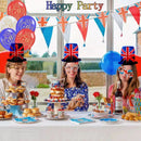 Party Cap Queen Jubilee Fancy Dress Accessories Party Props Union Jack Hat