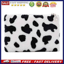 Fashion Cow Zebra Pattern Plush Purses Card Holder Wallet Women Clutches Hand