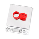 2pcs Bike Handlebar Tape Ring Anti-Skid Bicycle Handle Strap Sleeve (Red)