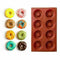 1* Donut Mould Muffin Cupcake NonStick Doughnut Mold W9R4 Baking Pan Q8T6 P2C6