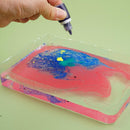 6 Color/set Marbling Painting Kits DIY Paintings on Art Creative Water B7I5