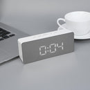 TS-S69 Multifunction Digital LED Mirror Clock Alarm with Temperature Snooze