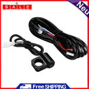 Spotlight Wire Cable DC12V 3-wire LED Spotlight Harness for Motorcycle Headlight