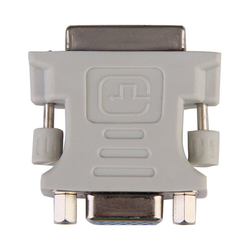 DVI DVI-I Male 24+5 Pin to VGA Female Video Converter Adapter M/F LCD HDTV