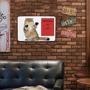 Beware of Cat Retro Metal Plate Tin Sign Plaque Poster for Bar Club Cafe