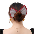 Crown Twister Bow Hair Bands Classy Multicolor Cloth Deft Bun Hair Bun Maker